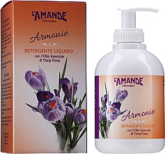 L'Amande Armonie Liquid Cleanser - Flüssige Handseife mit ätherischem Ylang-Ylang-Öl  — Bild N2