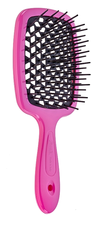 Haarbürste 72SP226 mit schwarzen Zähnen rosa - Janeke SuperBrush Vented Brush Pink — Bild N1