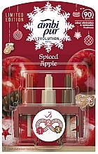 Düfte, Parfümerie und Kosmetik Nachfüller für Lufterfrischer würziger Apfel - Ambi Pur Spiced Apple Electric Air Freshener
