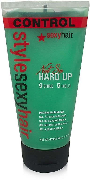 Haargel mit mittlerem Halt - SexyHair StyleSexyHair Not So Hard Up Gel Medium Holding Gel — Bild N1