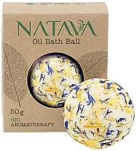 Badebombe Wiesenblumen - Natava Oil Bath Ball Wild Flowers — Bild N1