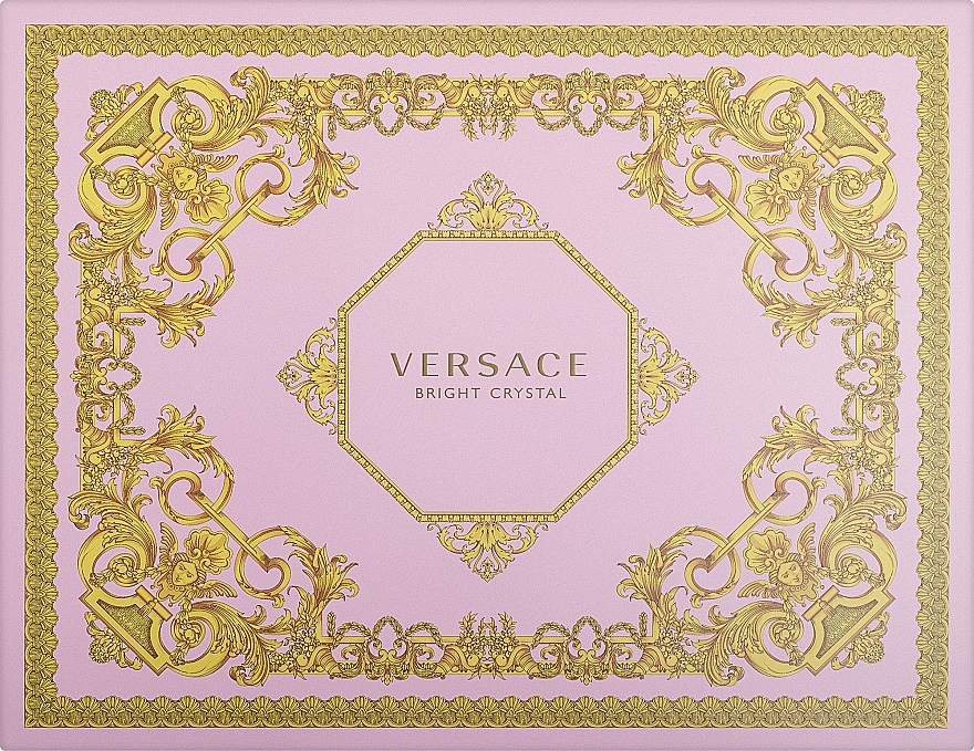 Versace Bright Crystal - Duftset (Eau de Toilette 50ml + Körperlotion 50ml + Duschgel 50ml)  — Bild N1