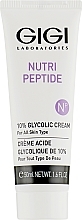 Peptidcreme mit 10% Glykolsäure - Gigi Nutri-Peptide 10% Glycolic Cream — Bild N1