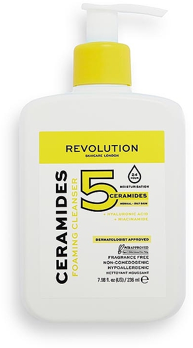 Waschschaum - Revolution Skincare Ceramides Foaming Cleanser — Bild N1