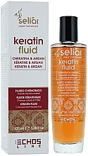 Düfte, Parfümerie und Kosmetik Regenerierendes Haarfluid mit Keratin und Arganöl - Echosline Seliar Keratin Fluid