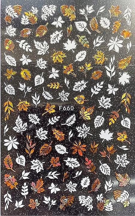 Nagelsticker Herbstblätter F660 - Deni Carte — Bild N1