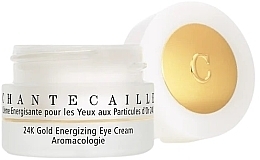 Düfte, Parfümerie und Kosmetik Energetische Augencreme - Chantecaille 24K Gold Energizing Eye Cream