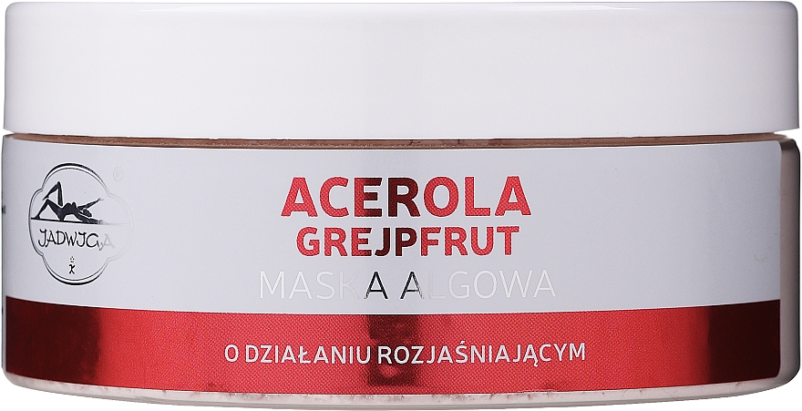 Aufhellende Gesichtsmaske mit Antioxidantien, Acerola- und Grapefruitextrakt - Jadwiga Acerola And Grapefruit Face Mask