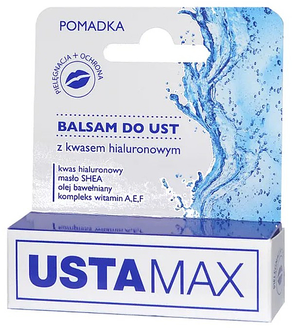 Lippenbalsam mit Hyaluronsäure - MaXmedical UstaMax Lip Balm With Hyaluronic Acid — Bild N1