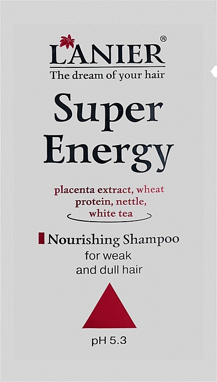 Shampoo für geschwächtes Haar Super Energy - Placen Formula Lanier Super Energy Shampoo — Bild N1