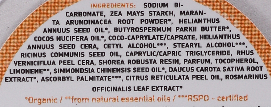Natürliche Deo-Creme mit Vanille und Orchidee - Ben & Anna Vanilla Orchid Soda Cream Deodorant — Foto N2