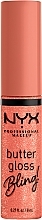 Lipgloss - NYX Professional Makeup Butter Gloss Bling — Bild N2