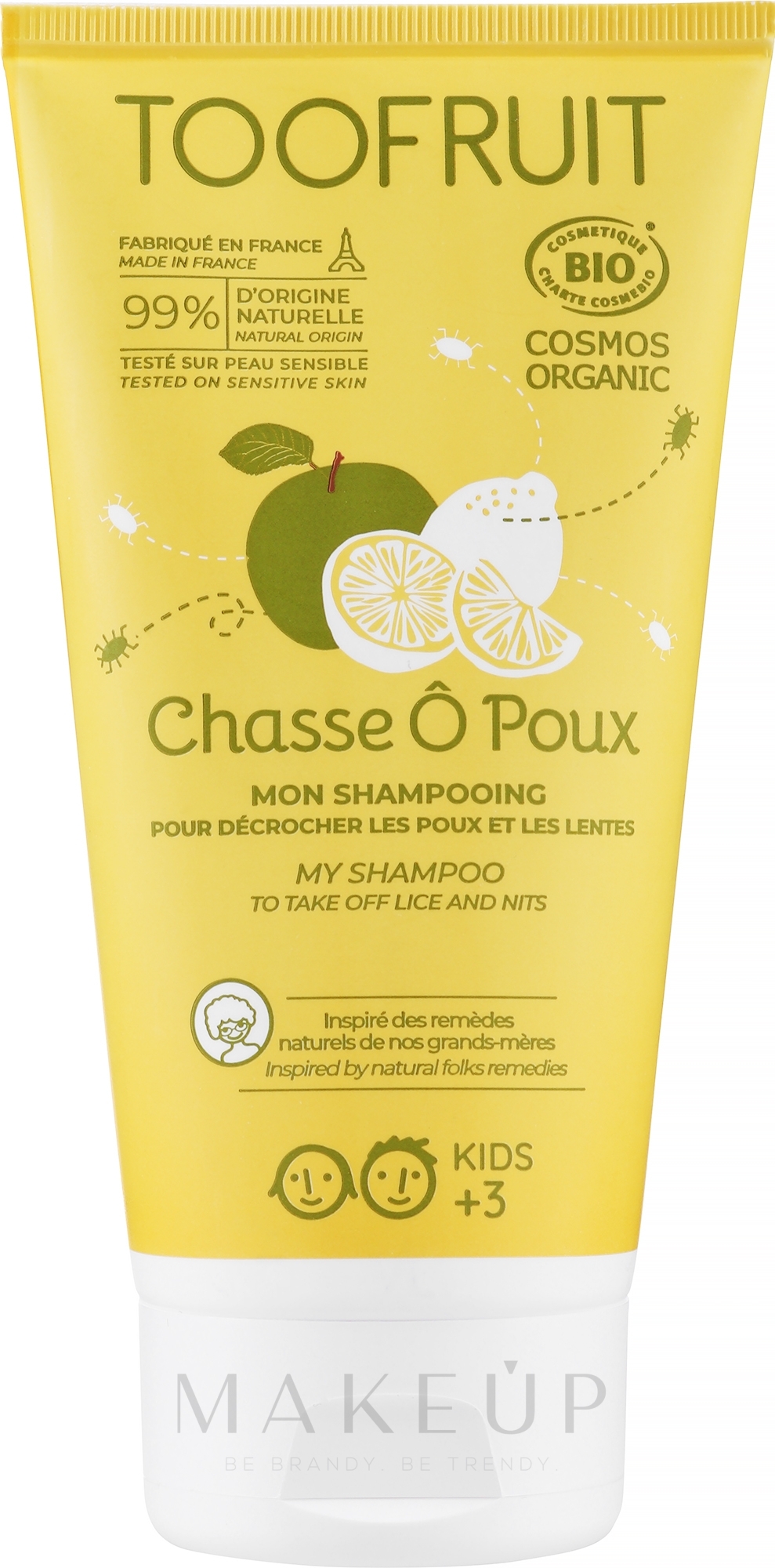 Läuseshampoo für Kinder - Toofruit Lice Hunt Shampoo — Bild 150 ml