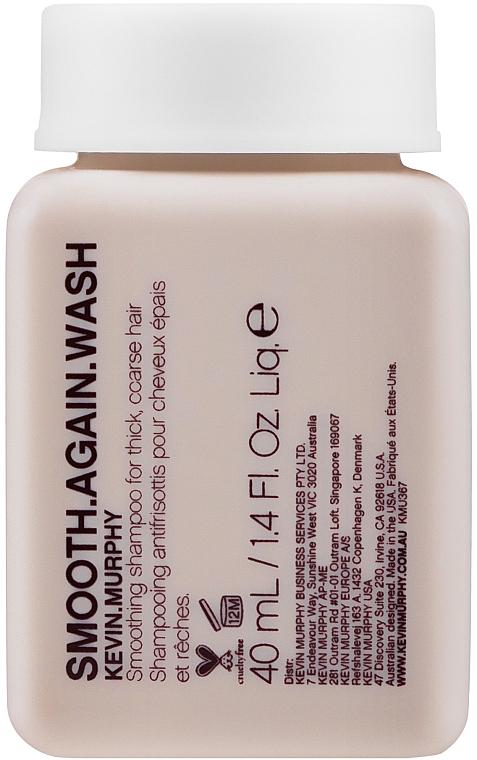 Glättendes Shampoo für kräftiges, widerspenstiges Haar - Kevin.Murphy Smooth.Again Wash (Mini) — Bild N1