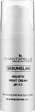 Düfte, Parfümerie und Kosmetik Aufhellende und normalisierende Nachtcreme - Chantarelle Sebumelan Holistic Night Cream pH 4.5