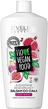 Körperbalsam mit Feigen und Granatapfel - Eveline I Love Vegan Food Body Balm — Bild N1