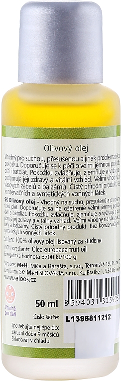 Olivenöl - Saloos Olive Oil — Bild N2