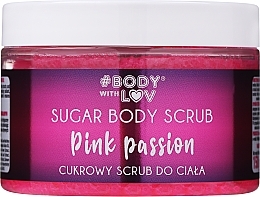 Körperpeeling aus Zucker - Body with Love Pink Passion Sugar Body Scrub — Bild N2