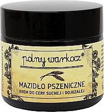 Düfte, Parfümerie und Kosmetik Gesichtscreme mit Weizen für trockene Haut - Polny Warkocz