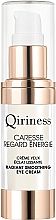 Düfte, Parfümerie und Kosmetik Energetisierende und glättende Augenkonturcreme - Qiriness Caresse Regard Enegie Radiant Smoothing Eye Cream