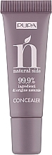 Cremiger Concealer gegen dunkle Augenringe und Unregelmäßigkeiten - Pupa Natural Side Concealer — Bild N1
