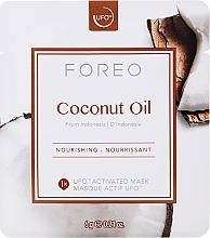 Pflegende Gesichtsmaske mit Kokosnussöl - Foreo UFO Activated Mask Nourishing Coconut Oil — Bild N3