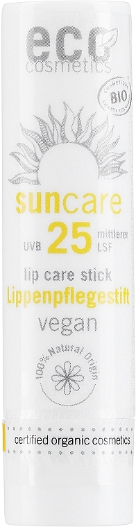 Lippenbalsam SPF 25 - Eco Cosmetics Lip Care SPF 25 — Bild N1