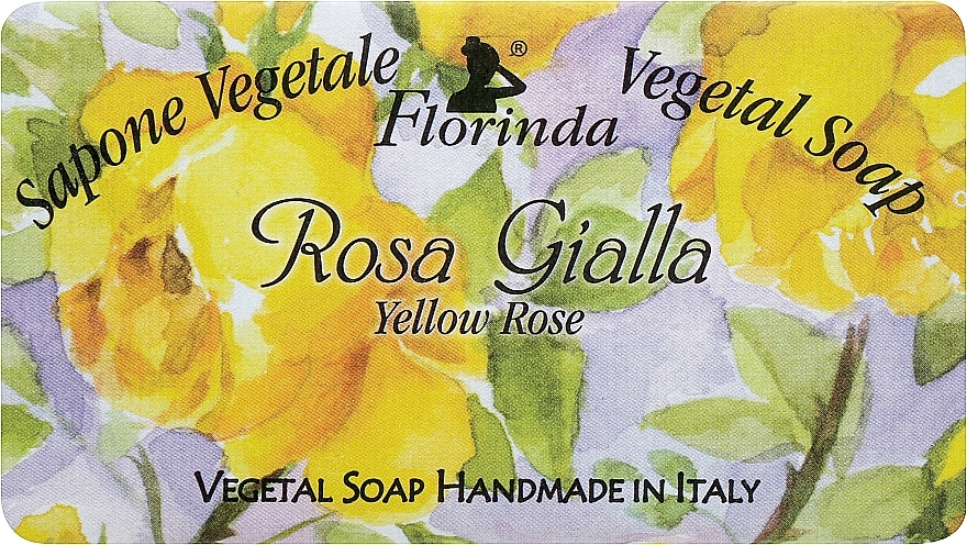 Naturseife Yellow Rose - Florinda Sapone Vegetal Soap Yellow Rose