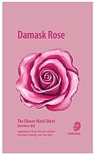 Düfte, Parfümerie und Kosmetik Tuchmaske für das Gesicht Damaszener-Rose - She’s Lab The Flower Mask Sheet Damask Rose