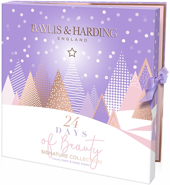 Adventskalender-Set - Baylis & Harding Jojoba, Vanilla & Almond Oil Luxury 24 Days Of Beauty Advent Calendar Gift Set — Bild N1