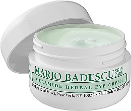 Augencreme mit Ceramiden - Mario Badescu Ceramide Herbal Eye Cream — Bild N2
