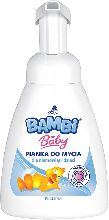 Badeschaum für Babys und Kinder - Pollena Savona Bambi Baby Washing Foam For Babies and Children — Bild N1