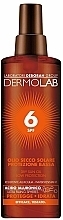 Düfte, Parfümerie und Kosmetik Trockenbräunungsöl - Deborah Dermolab Dry Sun Oil Low Protection SPF6