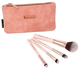 Make-up-Pinselset im Etui 5 St. - Magic Studio Rose Gold Make-Up Brush Set — Bild N2