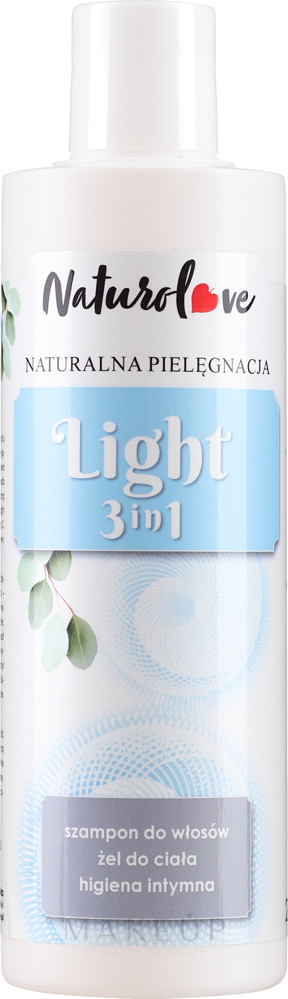 3in1 Shampoo - Naturolove Light Series 3in1 — Bild 280 ml