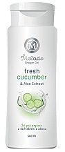 Duschgel mit Aloe-Extrakt und Gurkenaroma - Natigo Melado Fresh Cucumber And Aloe Extract Shower Gel — Bild N1