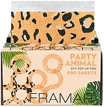 Düfte, Parfümerie und Kosmetik Folie in Blättern mit Prägung - Framar 5x11 Pop Up Foil Party Animal