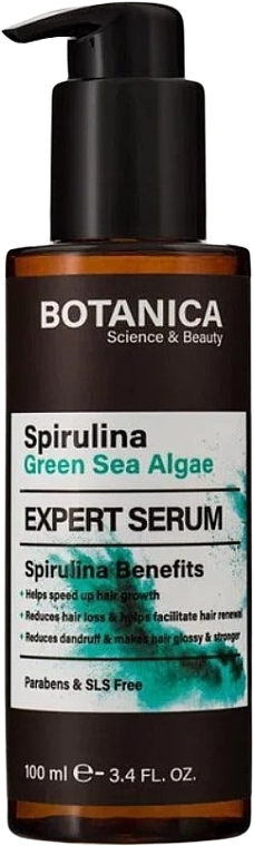 Haarserum mit Algenextrakt - Botanica Spirulina Green Sea Algae Expert Serum — Bild N1