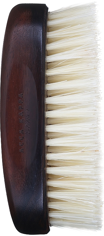 Haarbürste weiß 5 cm - Acca Kappa Ebony Travel Hair Brush White Bristle — Bild N1