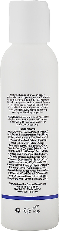 Gesichtsmaske Sommerpapaya - Dermaquest Summer Papaya Mask — Bild N2