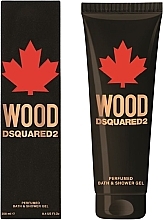 Dsquared2 Wood Pour Homme - Bade- und Duschgel  — Bild N1