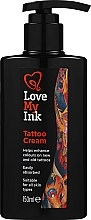 Düfte, Parfümerie und Kosmetik Tattoo-Pflegecreme - Love My Ink Tattoo Cream (mit Spender) 