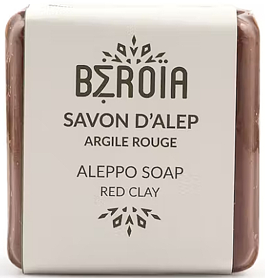 Seife mit rotem Ton - Beroia Aleppo Soap With Red Clay — Bild N1