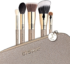 Make-up Pinselset 5 St. - Sigma Beauty Radiant Glow Brush Set — Bild N3