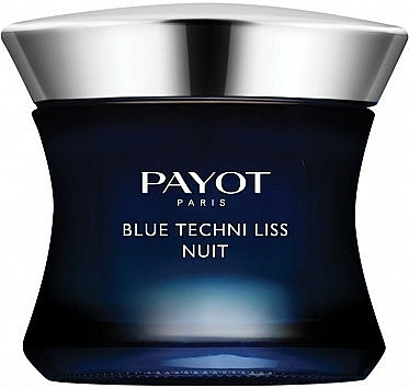 Regenerierende Anti-Aging Nachtcreme mit blauem Mönchspfeffer und Andornextrakt - Payot Blue Techni Liss Nuit