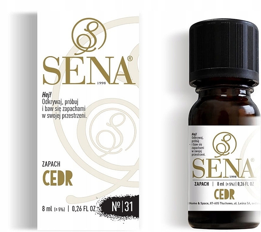 Duftöl Zeder - Sena Aroma Oil №31 Cedar — Bild N1