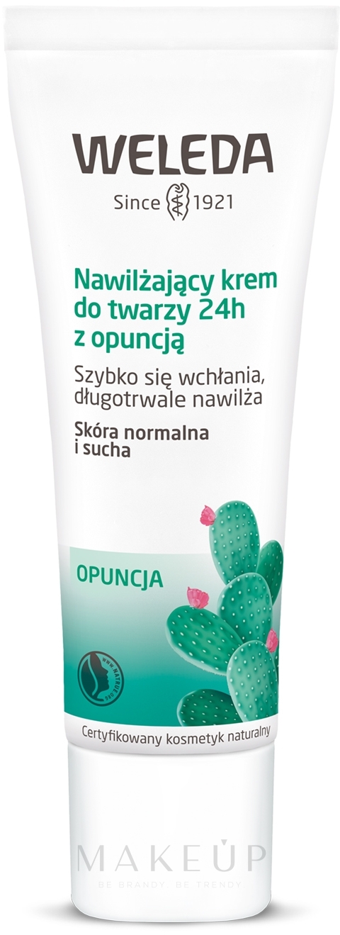 Gesichtscreme für normale und trockene Haut mit Feigenkaktus - Weleda 24H Hydrating Face Cream — Bild 30 ml