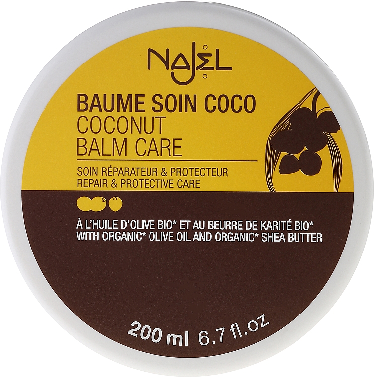 Körperbalsam mit Kokosnuss - Najel Coconut Care Balm — Bild N4