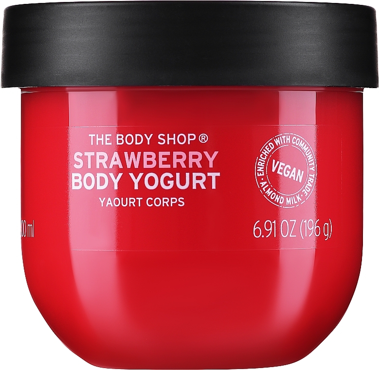 Körperjoghurt für normale bis trockene Haut mit Erdbeersaft - The Body Shop Strawberry Body Yogurt — Bild N4