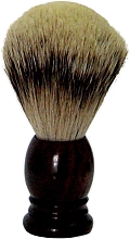 Rasierpinsel aus Rosenholz - Golddachs Shaving Brush Silver Tip Badger Rose Wood — Bild N1